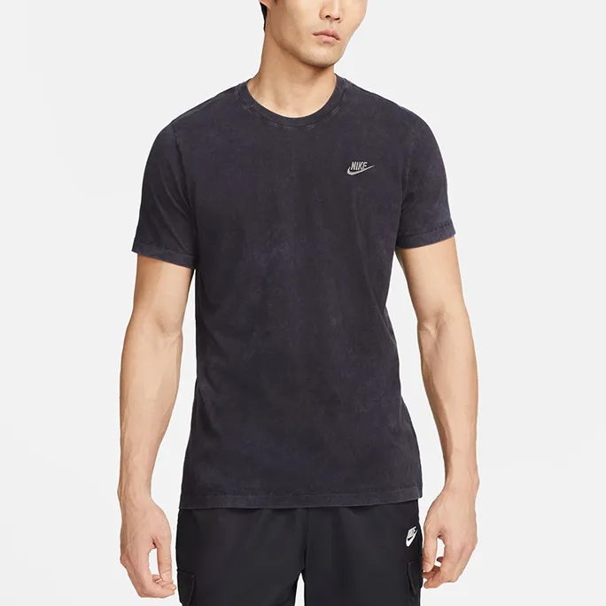 Nike T Shirts Men Black-3