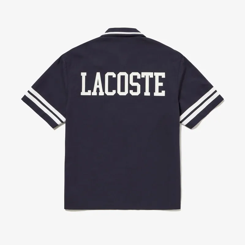 LACOSTE Shirt Men's Marine Blue-1