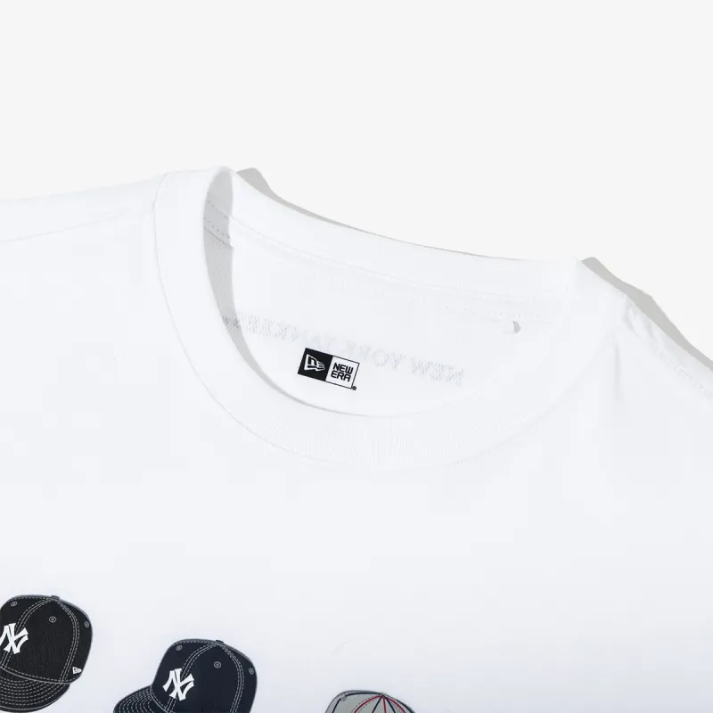 New Era SS22 T Shirt Unisex White-2