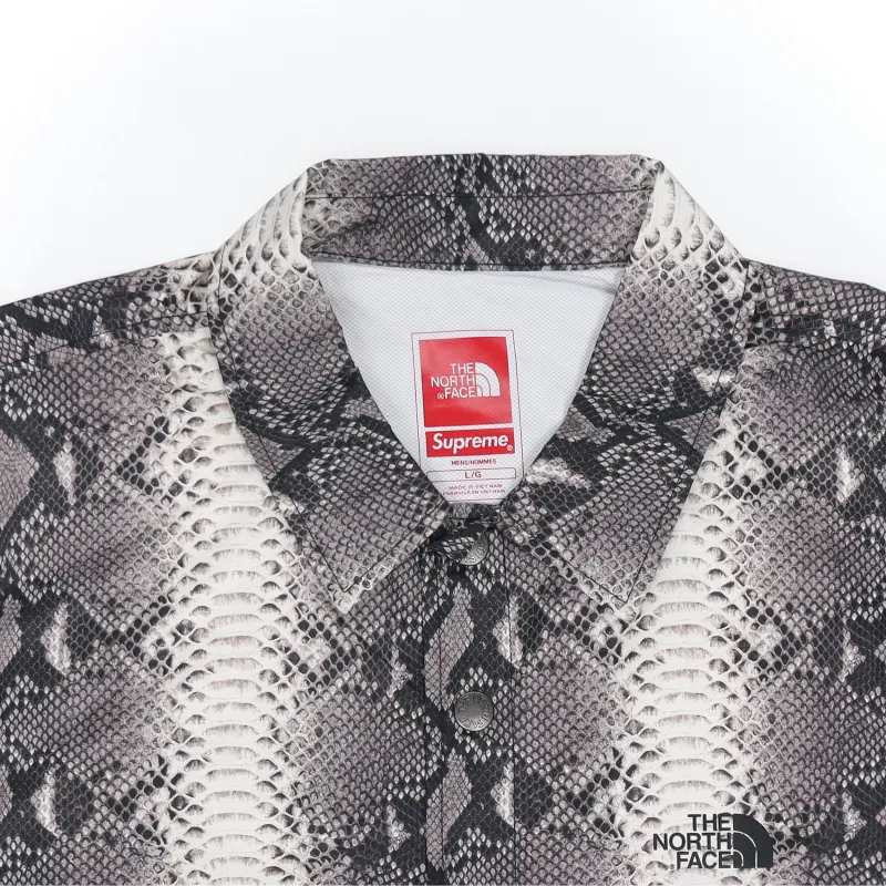 Supreme The North Face Snakeskin Taped Seam Coaches Jacket-2