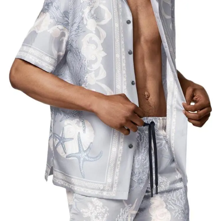 VERSACE Barocco Sea Drawstring Swim Shorts-2