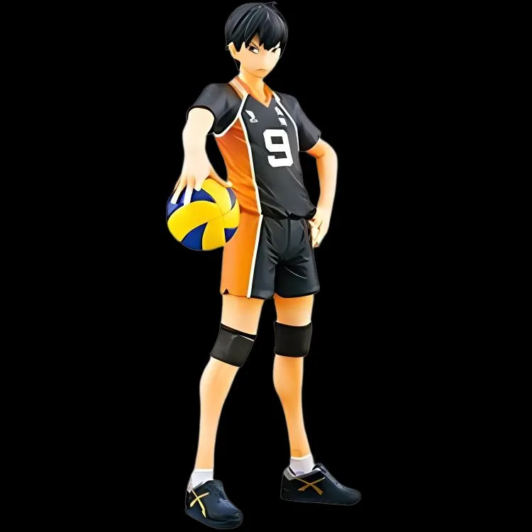 BANPRESTO Haikyuu!! Characters Glass Factory Haikyuu!! Tobio Kageyama 2 Color Ball 16cm Bonus Gifts-1
