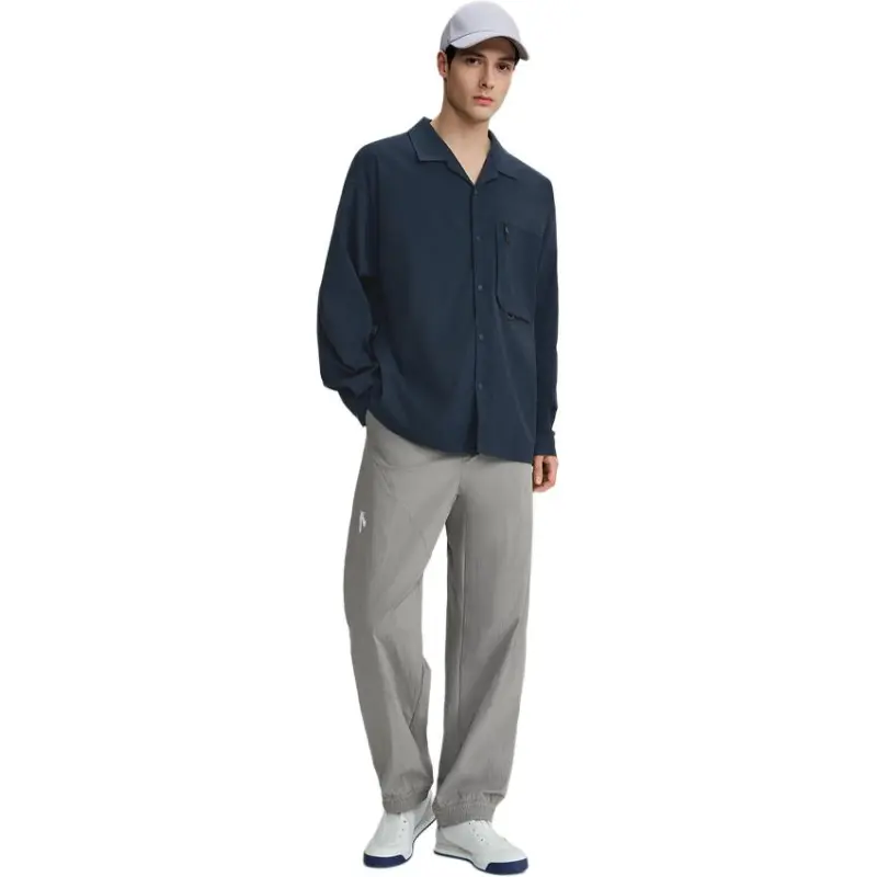 DESCENTE BLEU Shirts Men-1