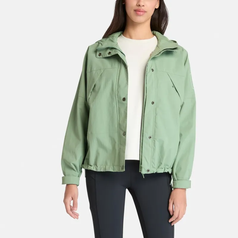 Timberland Outdoor Hiking Waterproof And Windproof Windbreaker Jacket Women's Green Bay Color-2
