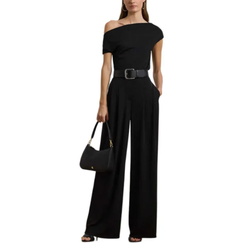 LAUREN RALPH LAUREN SS25 Casual Pants Women's Black-1