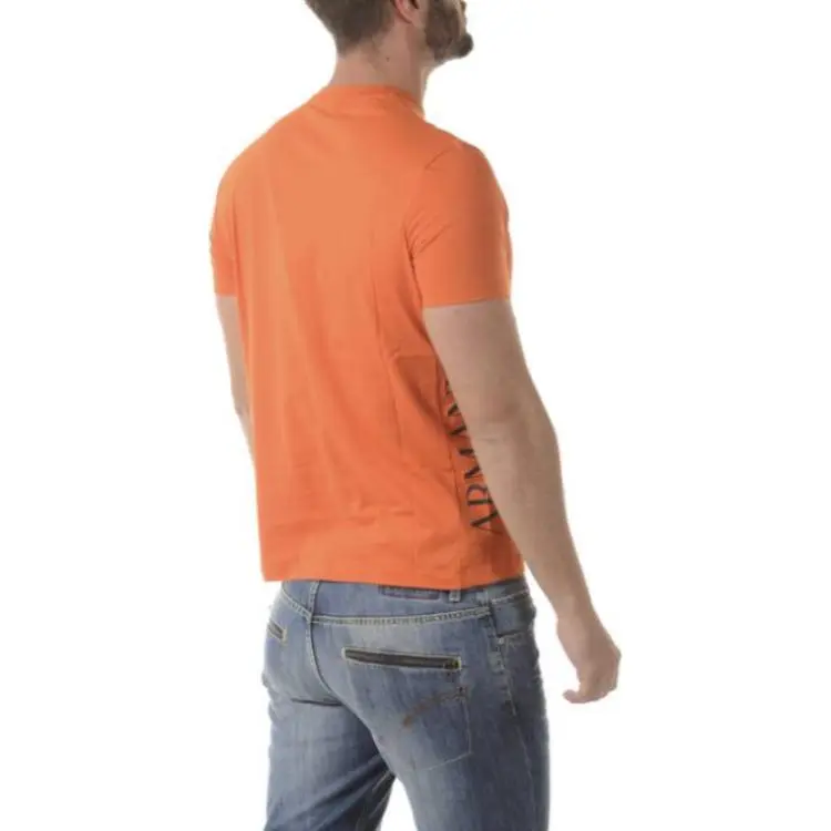 ARMANI JEANS T Shirt Men's Orange-3