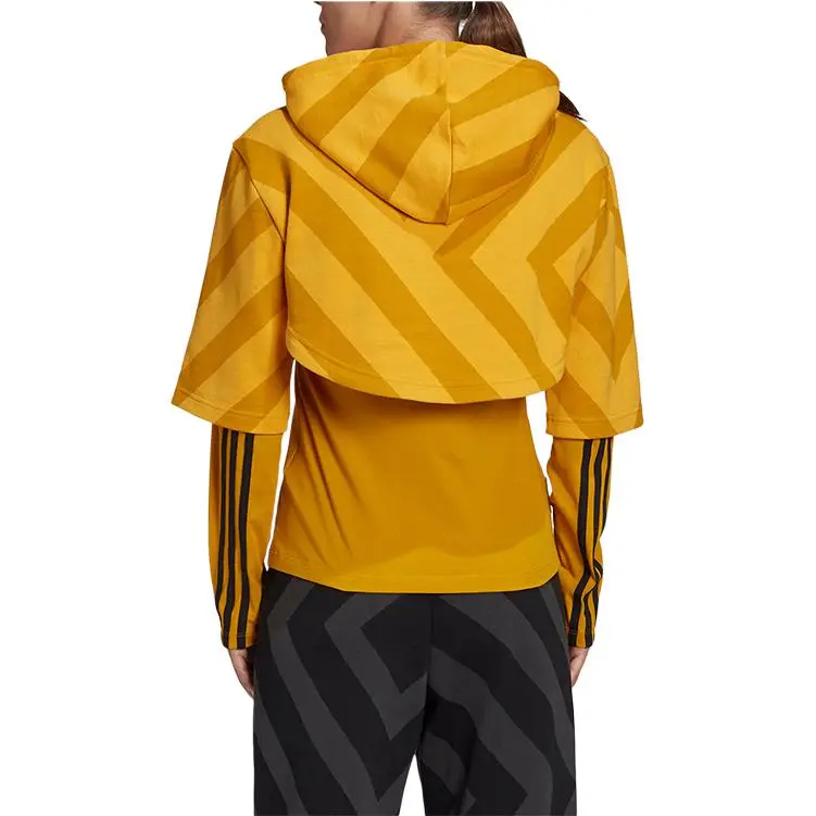 Adidas Sweatshirt Women's Yellow-4