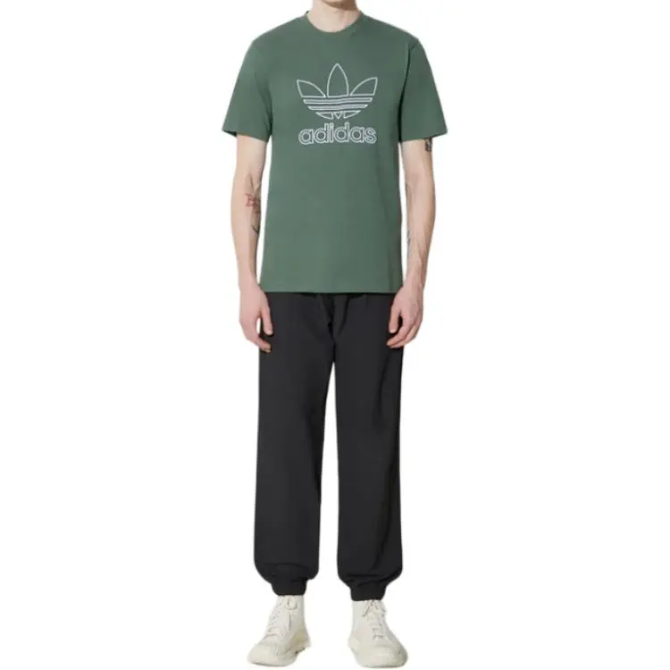 Adidas Originals Casual Pants Men's Black-3