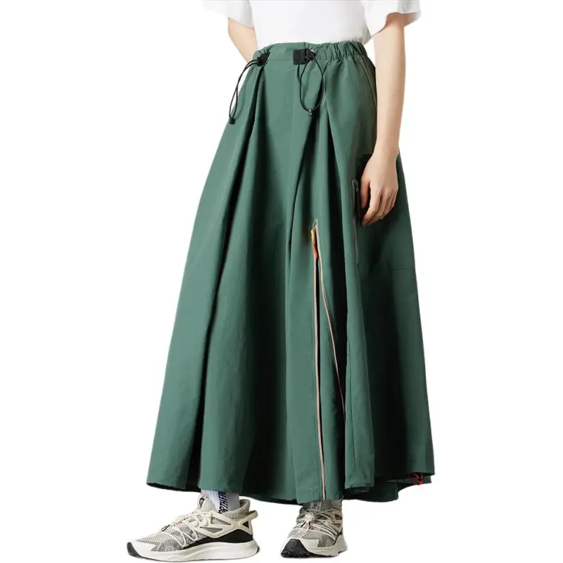 THE NORTH FACE UE Series Casual Long Skirt Women's Alusheng Green-2