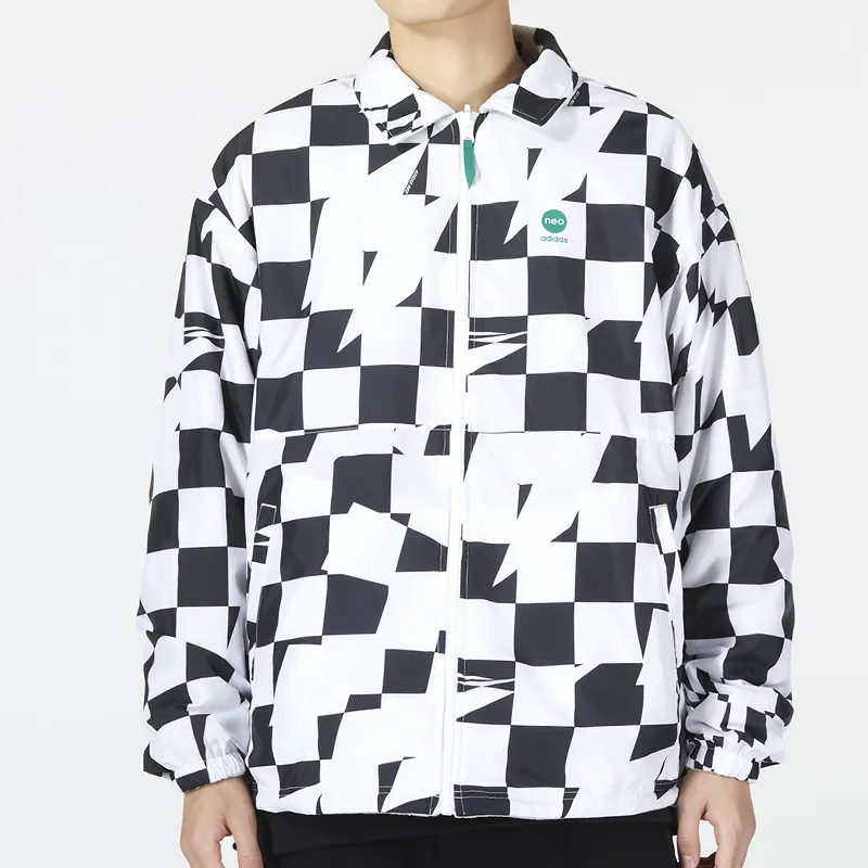 Adidas Neo Jackets Unisex Black/White-1