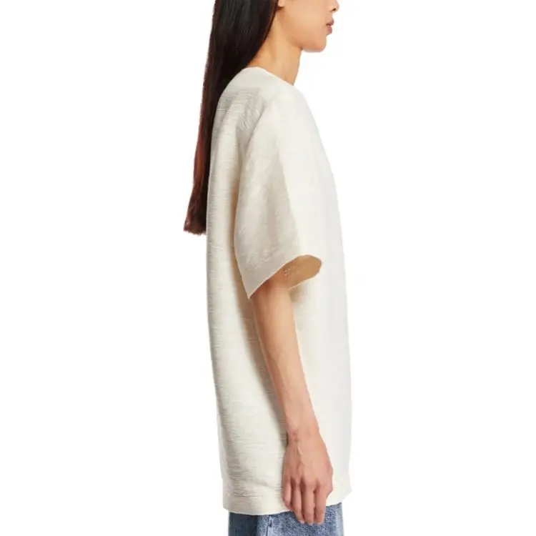 TOTEME Crinkled Round-neck T-shirt-3