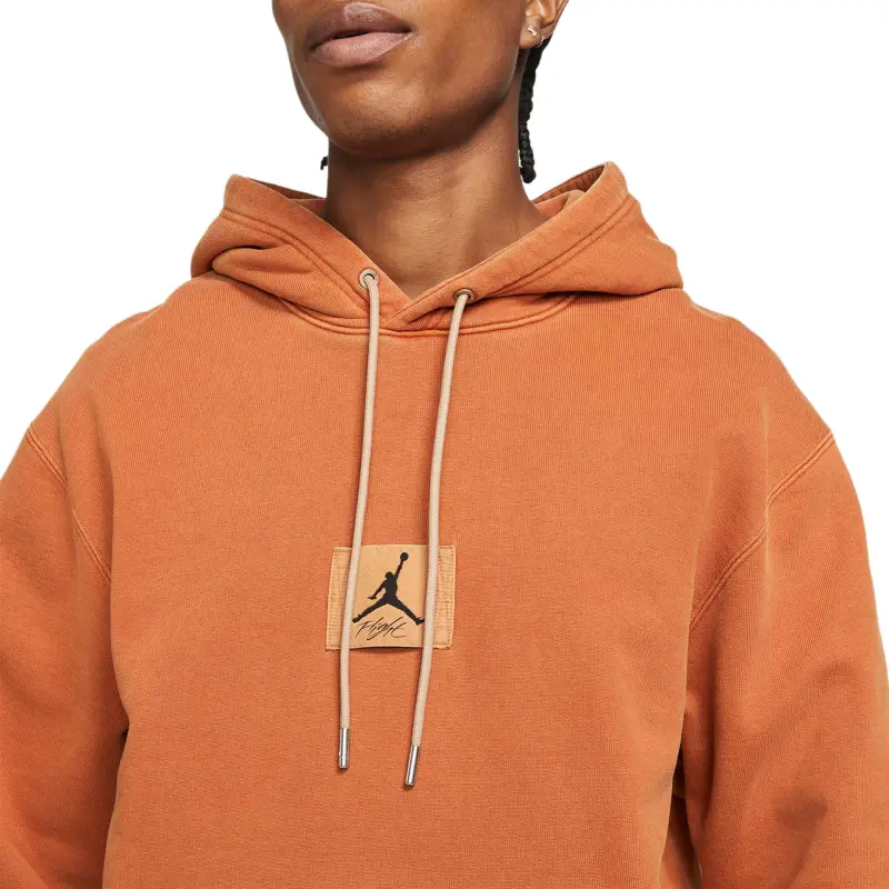 Jordan Flight Heritage Washed Fleece Pullover Hoodie-3