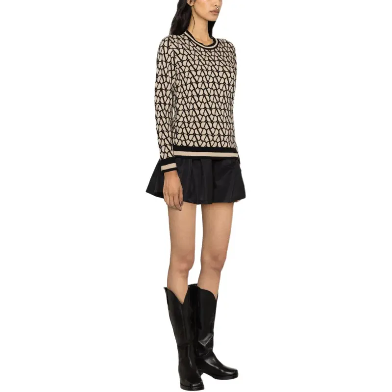 Valentino Monogram Crewneck Sweater-3