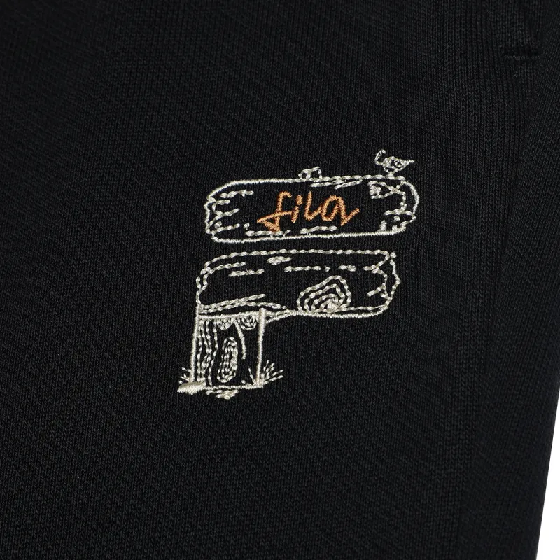 FILA FUSION SCREW LOOSE Casual Pants Women's Black-2