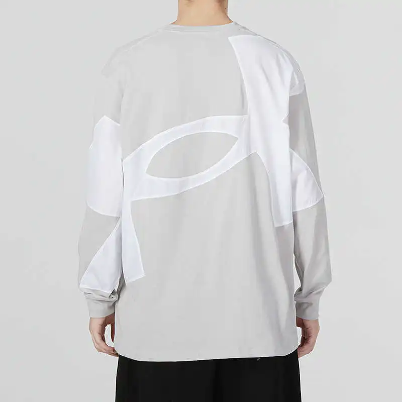 Under Armour Sweatshirt Unisex Light Gray With Free Shopping Bag-4