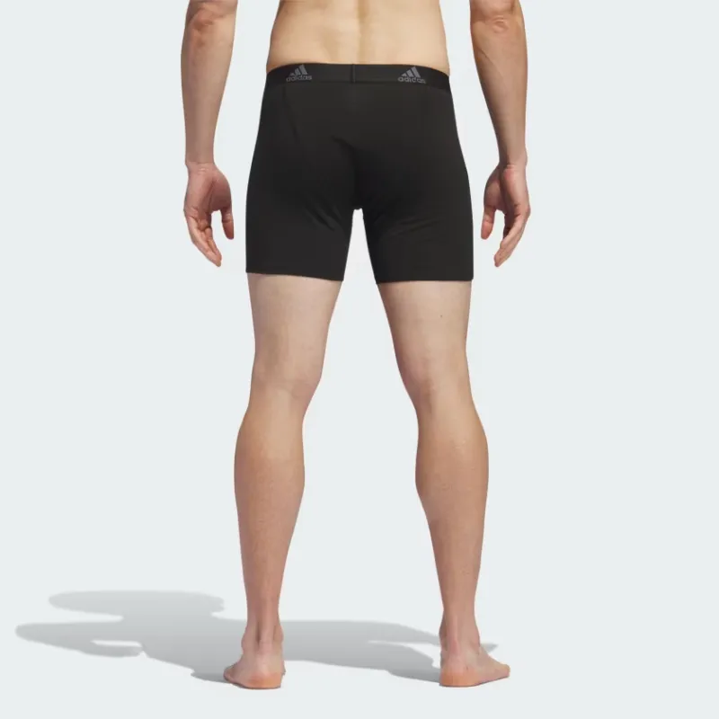 Adidas Free Shipping With AdiClub Performance Mesh Graphic Boxer Briefs 3 Pack-2