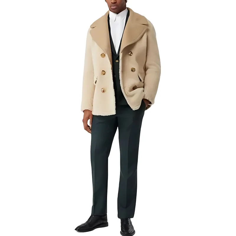 Burberry Shearling Coat-2