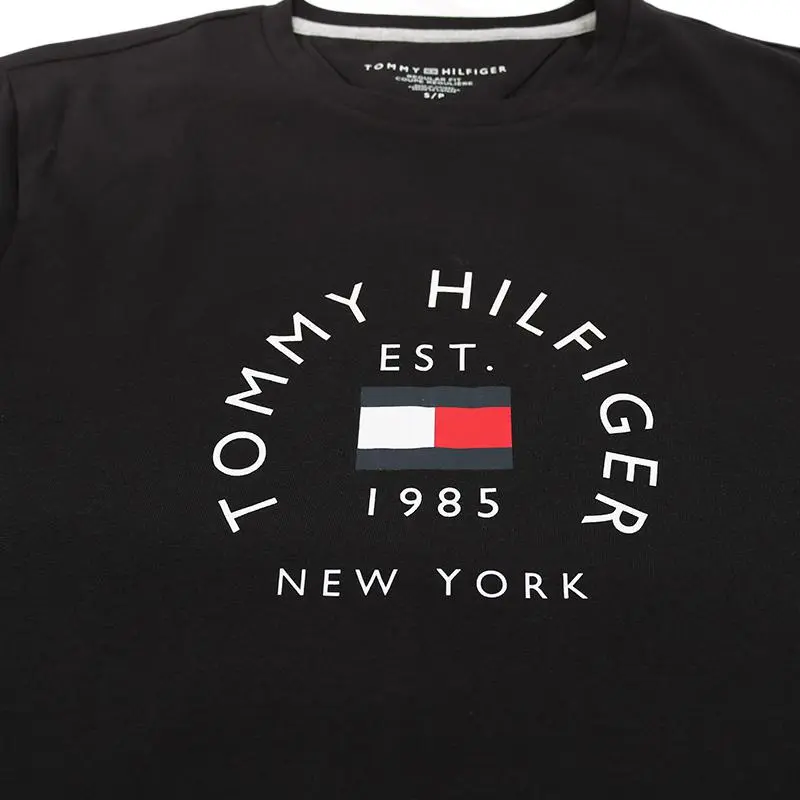 Tommy Hilfiger T Shirt Men's Black-2