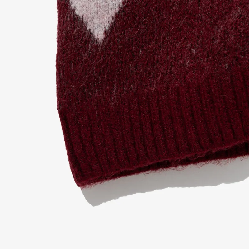 New Era Knitwear Men Burgundy-2