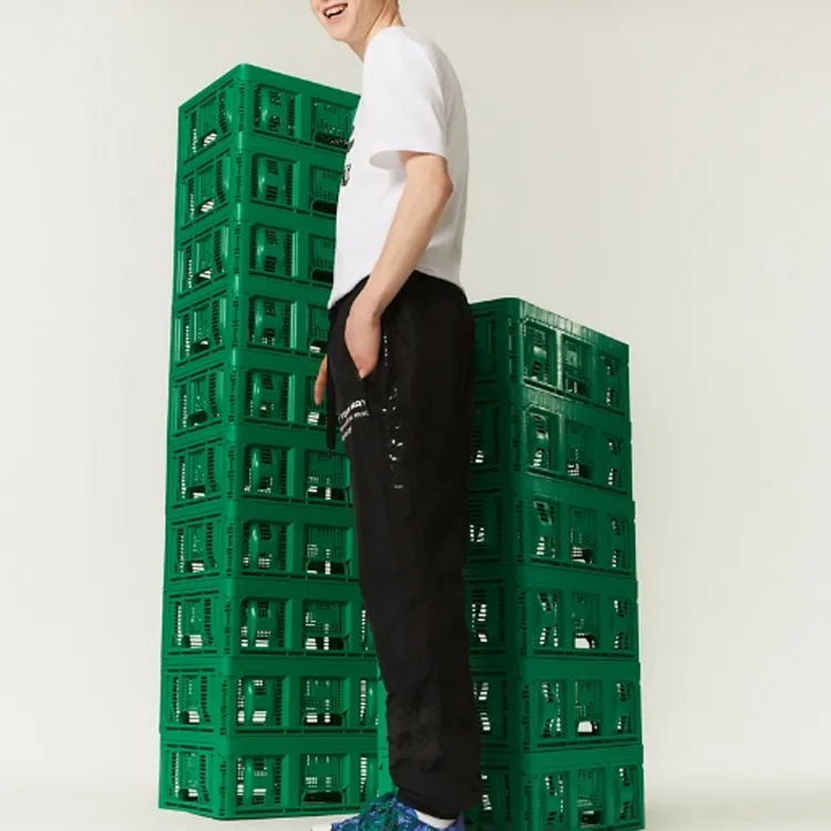 LACOSTE Casual Pants Unisex White-4