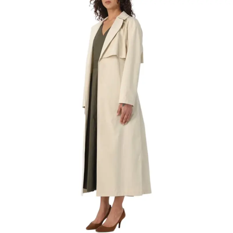 THEORY Belted Wrapped Trench Coat-3