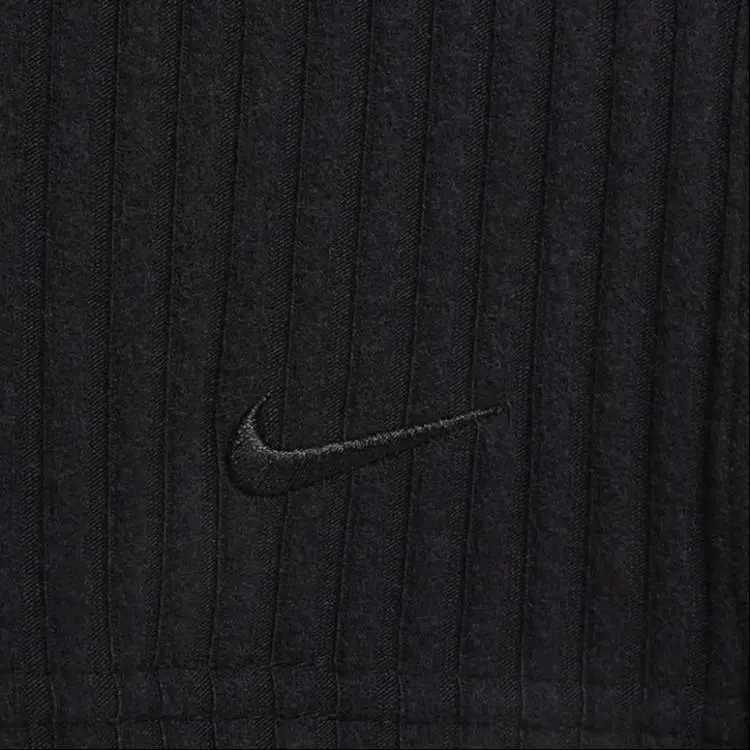 Nike Sportswear Chill Knit Casual Long Skirts Women's Black-5