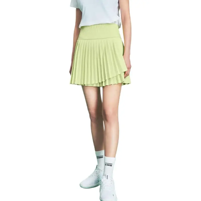 KSWISS Casual Short Skirts Women's Light Green-3