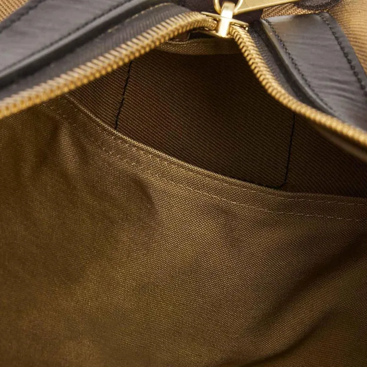 Filson 100% Cotton Coarse Twill Travel Bag 43L Men's Chocolate Brown & Beige-6