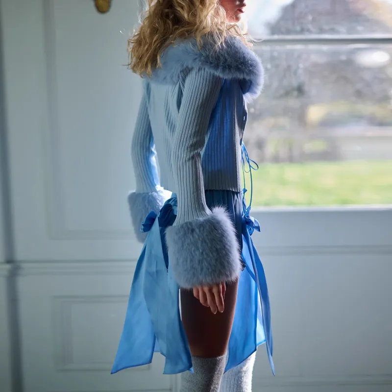 Selkie Collection FW24 Knitwear Women's ROBIN EGG Robin Egg Blue-3