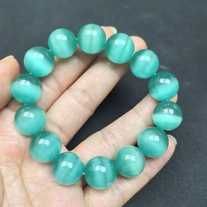 Gifts Glass Cat Eye Bracelets Unisex-4