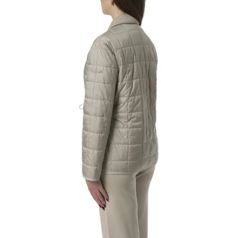 MaxMara Buttoned Quilted Jacket-1