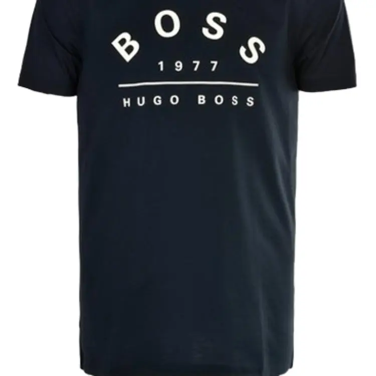 HUGO BOSS T-Shirts Men Black-2