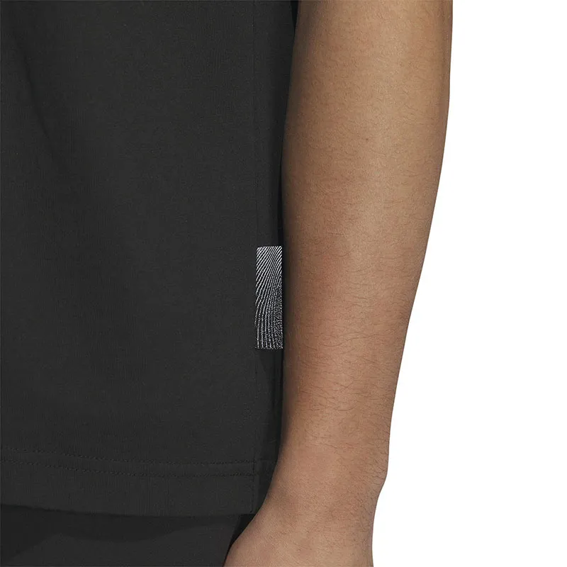 Adidas T Shirts Men Black-5