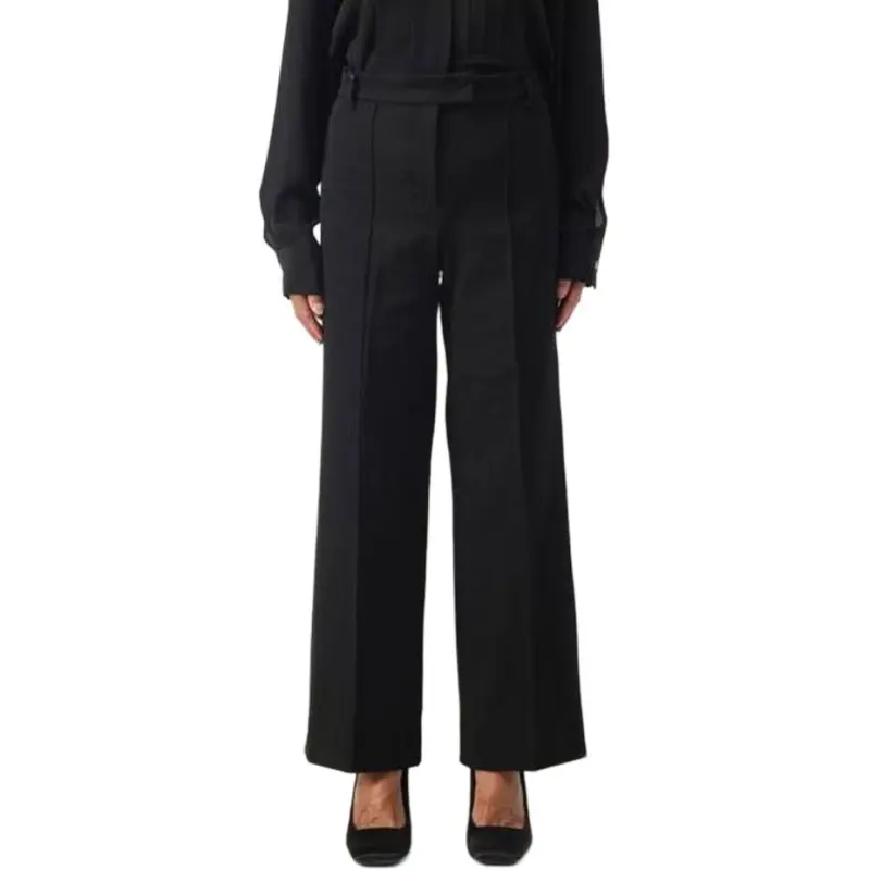 'S MAX MARA High Waist Straight Leg Pants-2