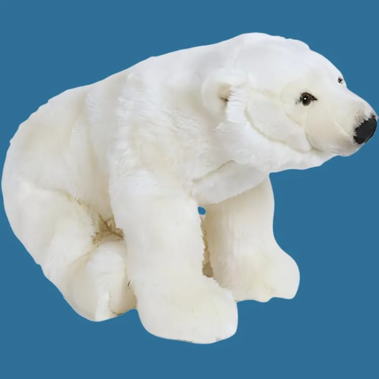 Hamleys Polar Bear Dolls Plush Doll 28cm High-1