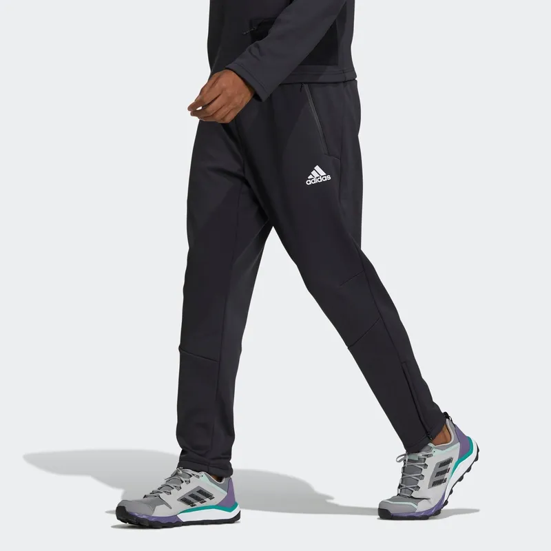 Adidas Sports Pants Men Black-4