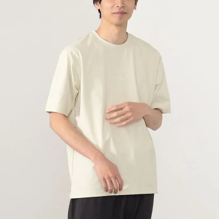 Beams T Shirts Men Smoky Yellow-5