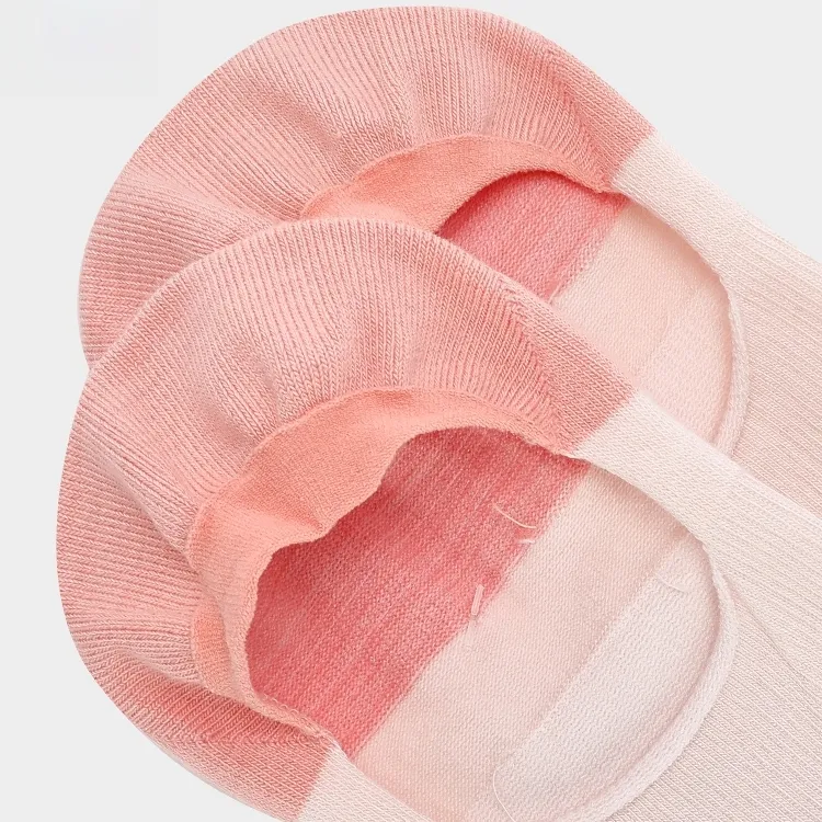 FILA Fitness Series No Show Socks Women's 1 Pack Coral Apricot Pink-2
