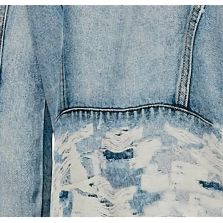 DIESEL Slim Fit Trucker Jacket 'Blue'-3