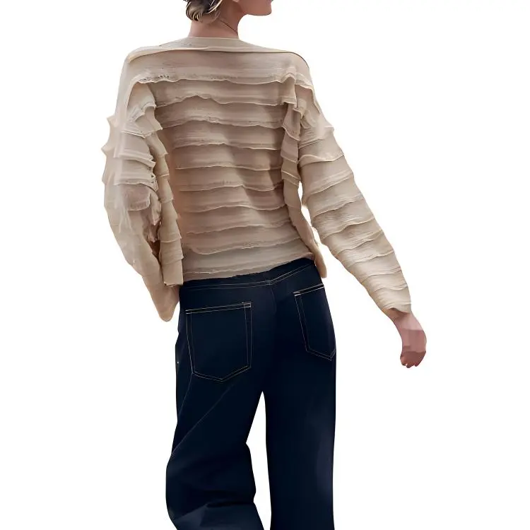 ZARA Sweaters Women's Beige-2