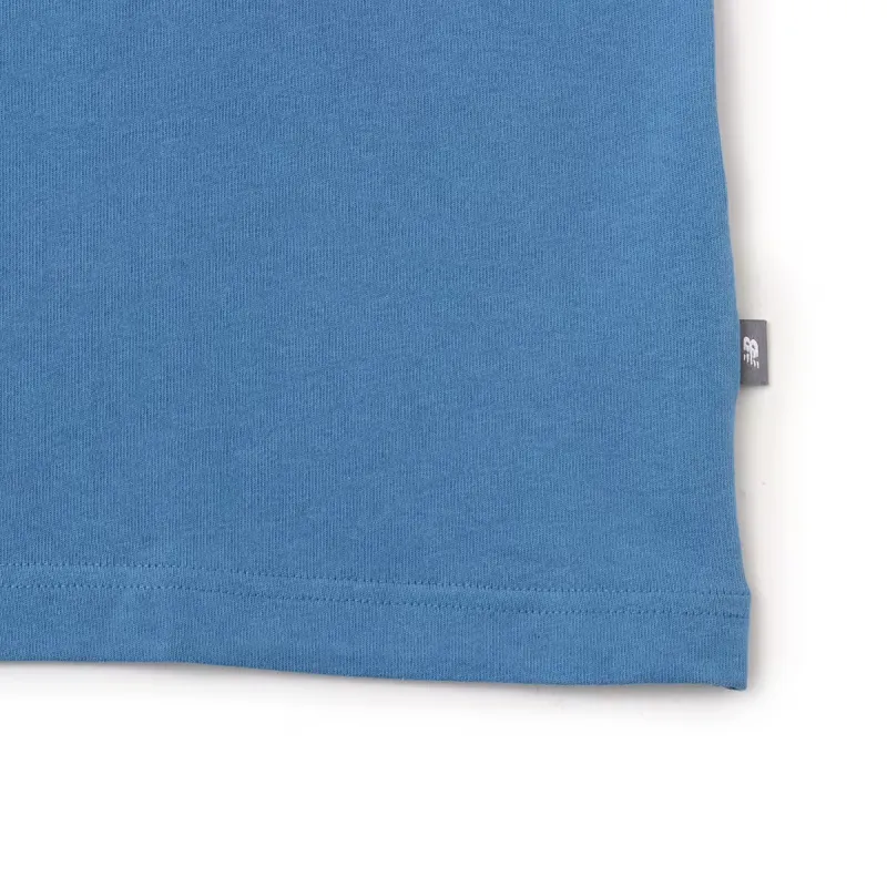 New Balance NB Athletics SS25 Premium Logo Sweat T Shirt Men's Ocean Stone-4