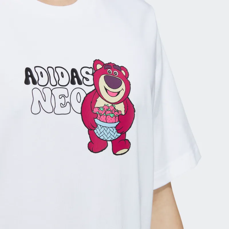 Adidas Neo x CAOMEIXIONG,LIANMINGKUAN T Shirt Men's White-4