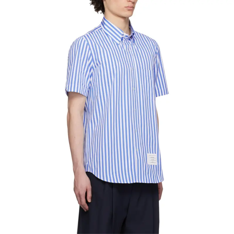 THOM BROWNE Striped Shirt-2