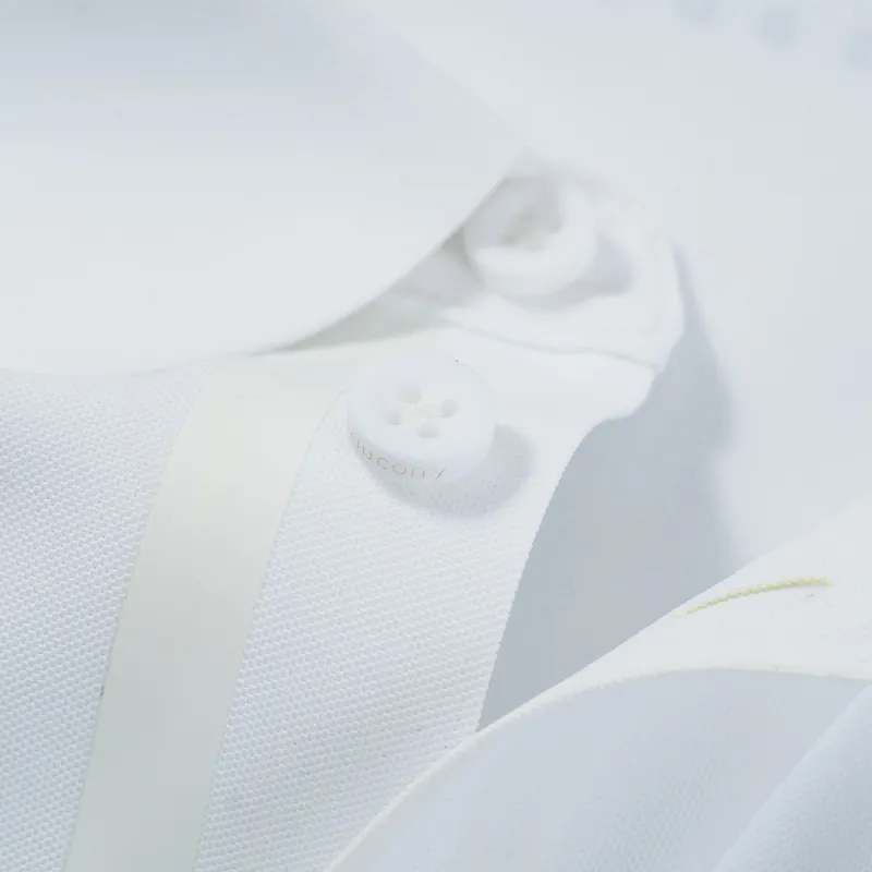 Saucony Polo Shirt Men's Pure White-3