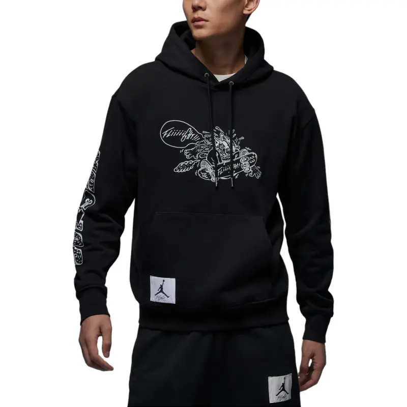 Jordan SS24 Sweatshirt Men's Black-3
