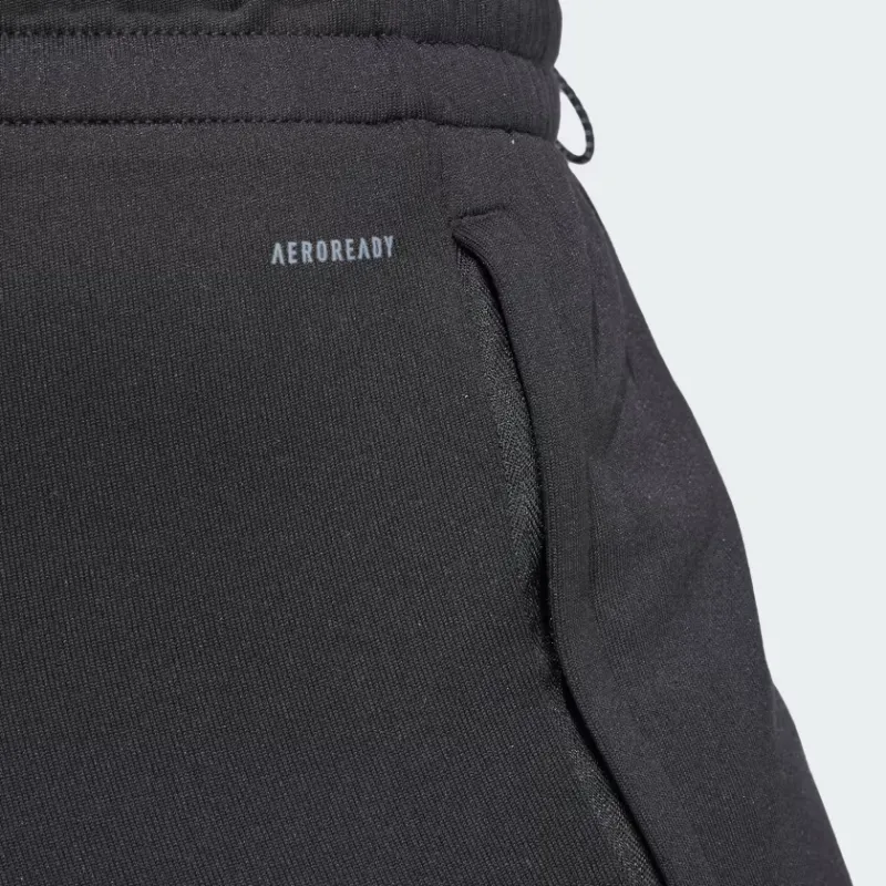 Adidas AEROREADY Knitted Sweatpants Women's Black-4