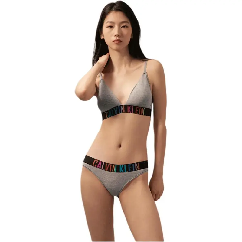 CALVIN KLEIN Underpants Women's 1 Pack Gray Heather-1