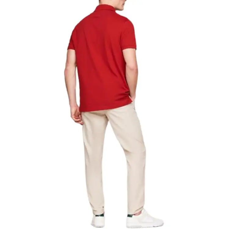 Tommy Hilfiger Polo Shirt Men's Red-3
