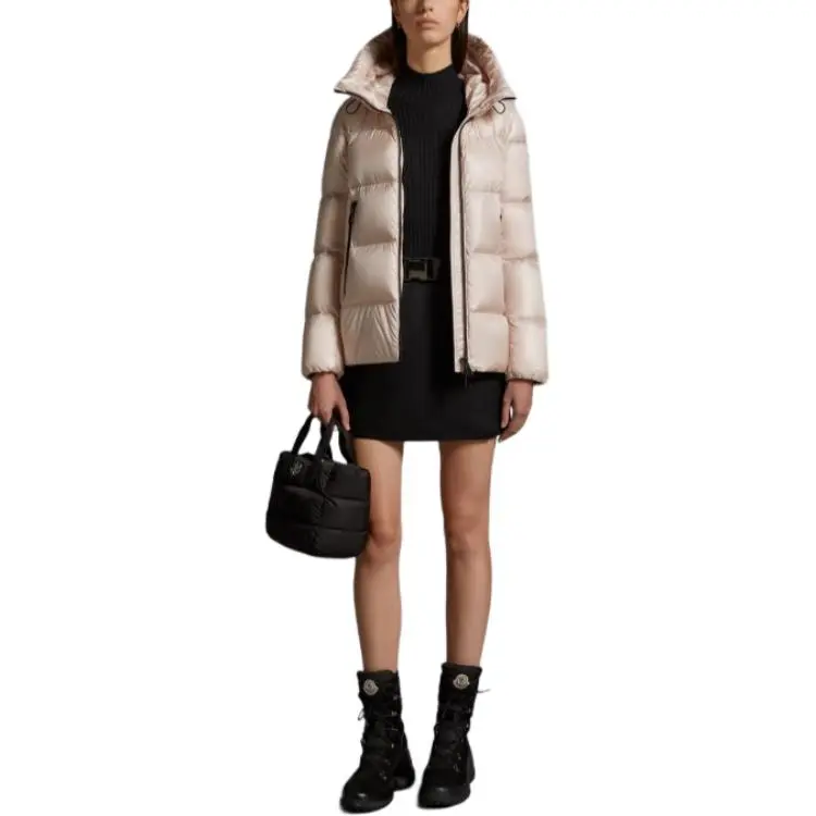 Moncler Down Jacket Women's Light Pink-3
