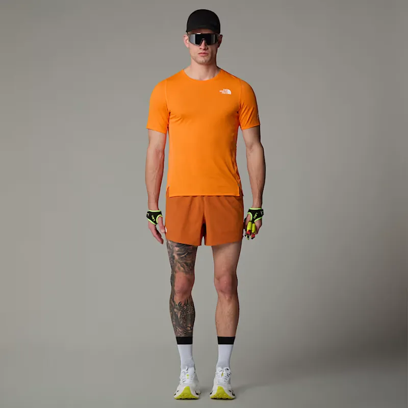 THE NORTH FACE Summit Series Summit High Trail T Shirt Men's Numbers Orange-2